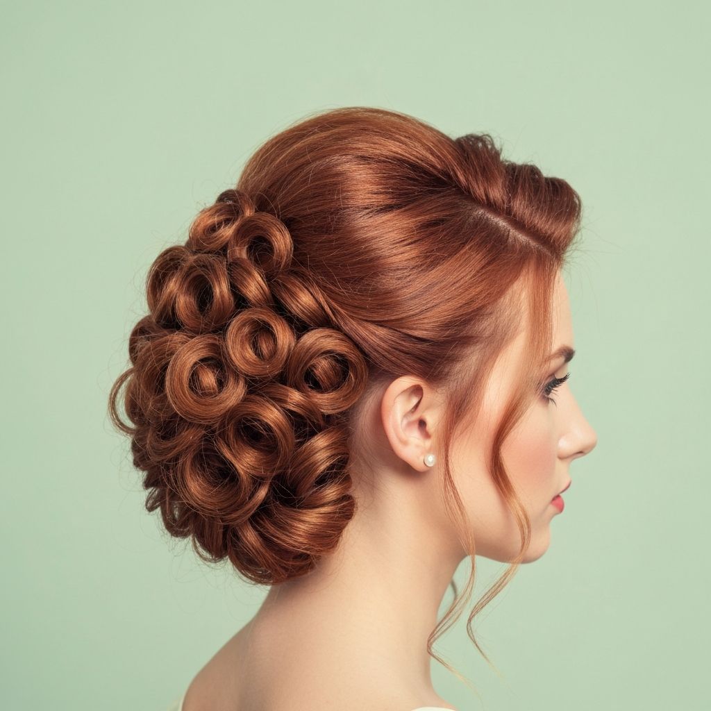 Hochsteckfrisur Styling – Hairstyle by N Wien